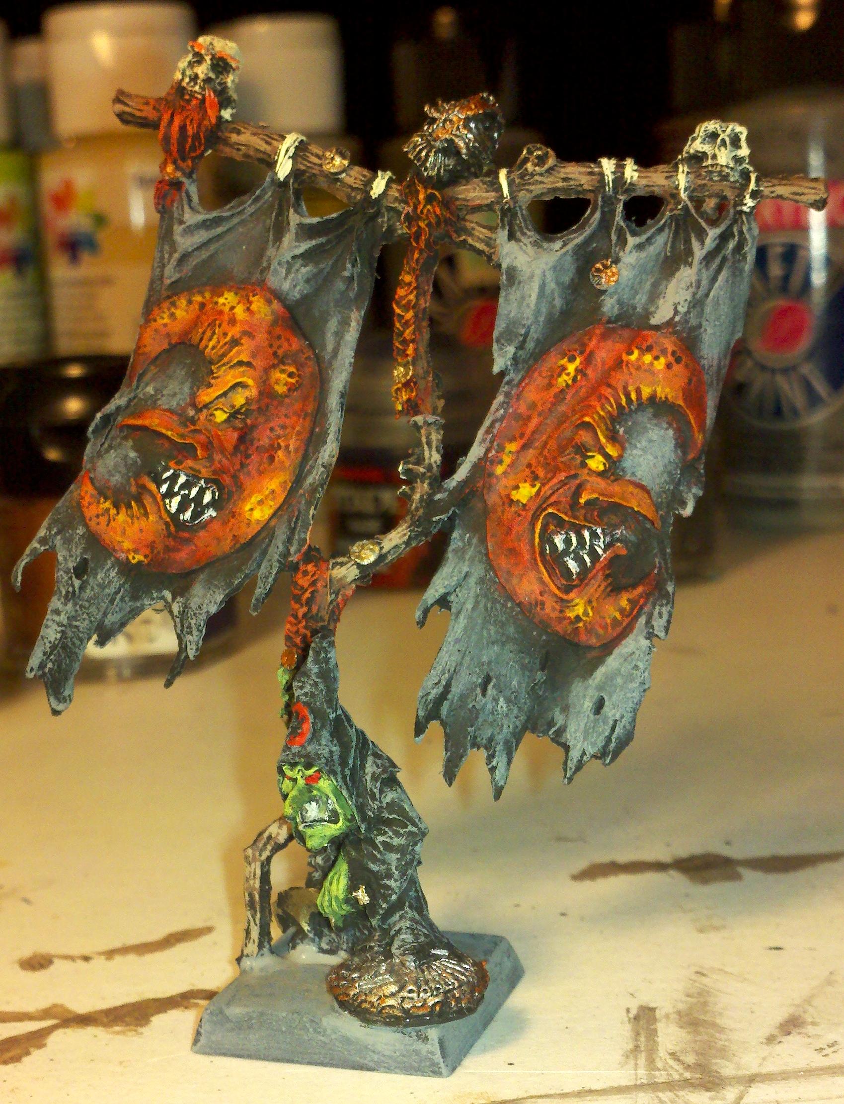 Night Goblins Standard Bearer Warhammer Fantasy Slugett Gallery